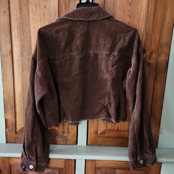 Forever 21 Brown Corduroy Jean Jacket - Picture 3 of 6